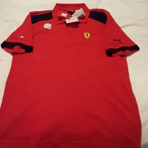 Red PUMA FERRARI polo