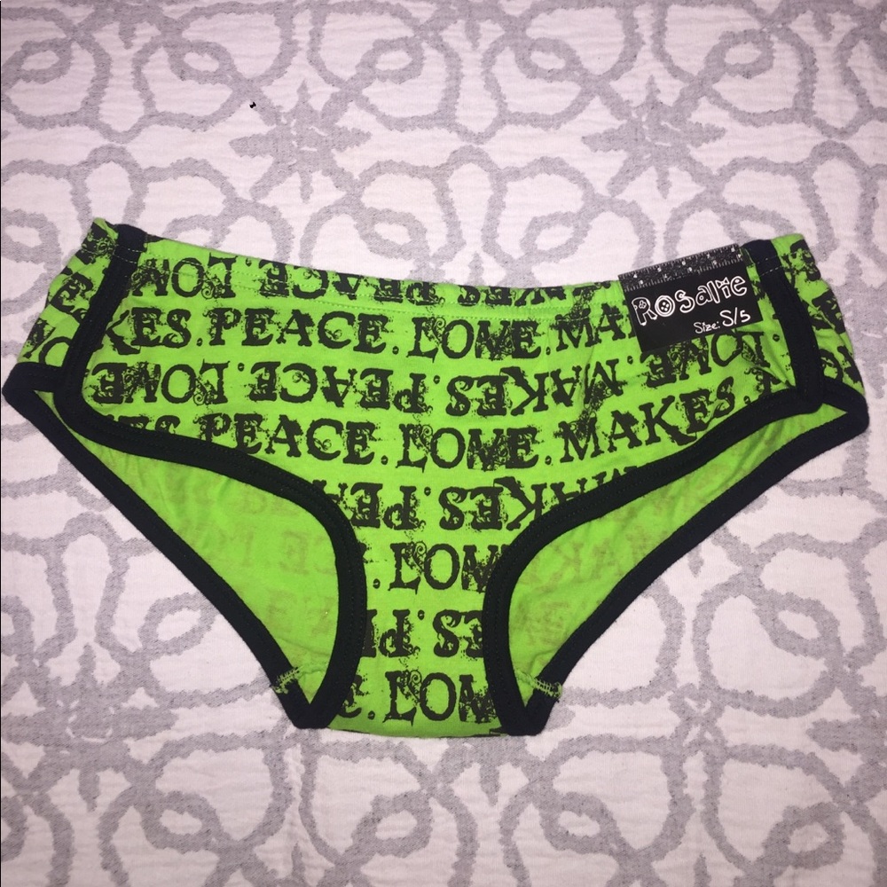 Love Makes Peace 💚☮️ Black & Green Hipster ✨New✨