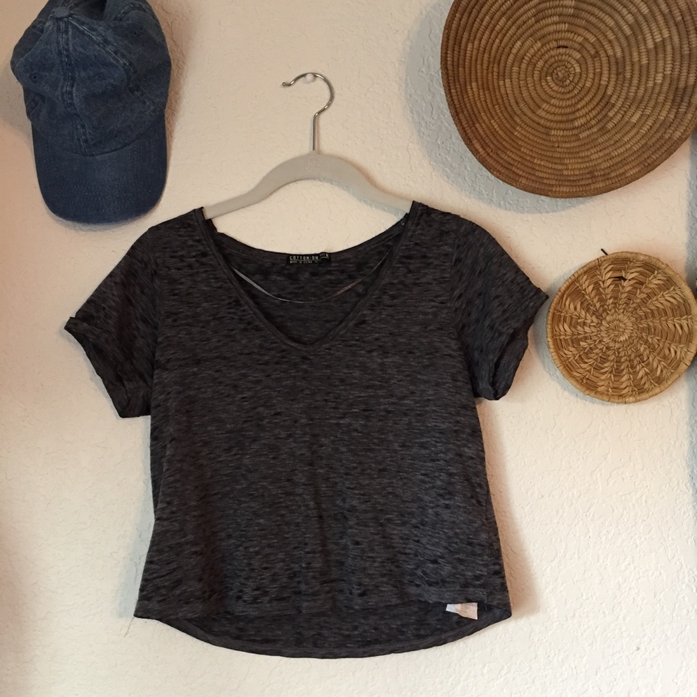Cotton on cropped t-shirt!
