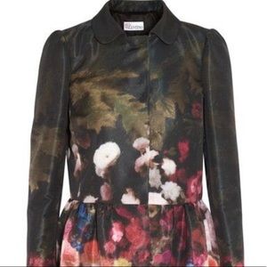 RED Valentino Floral Print Coat