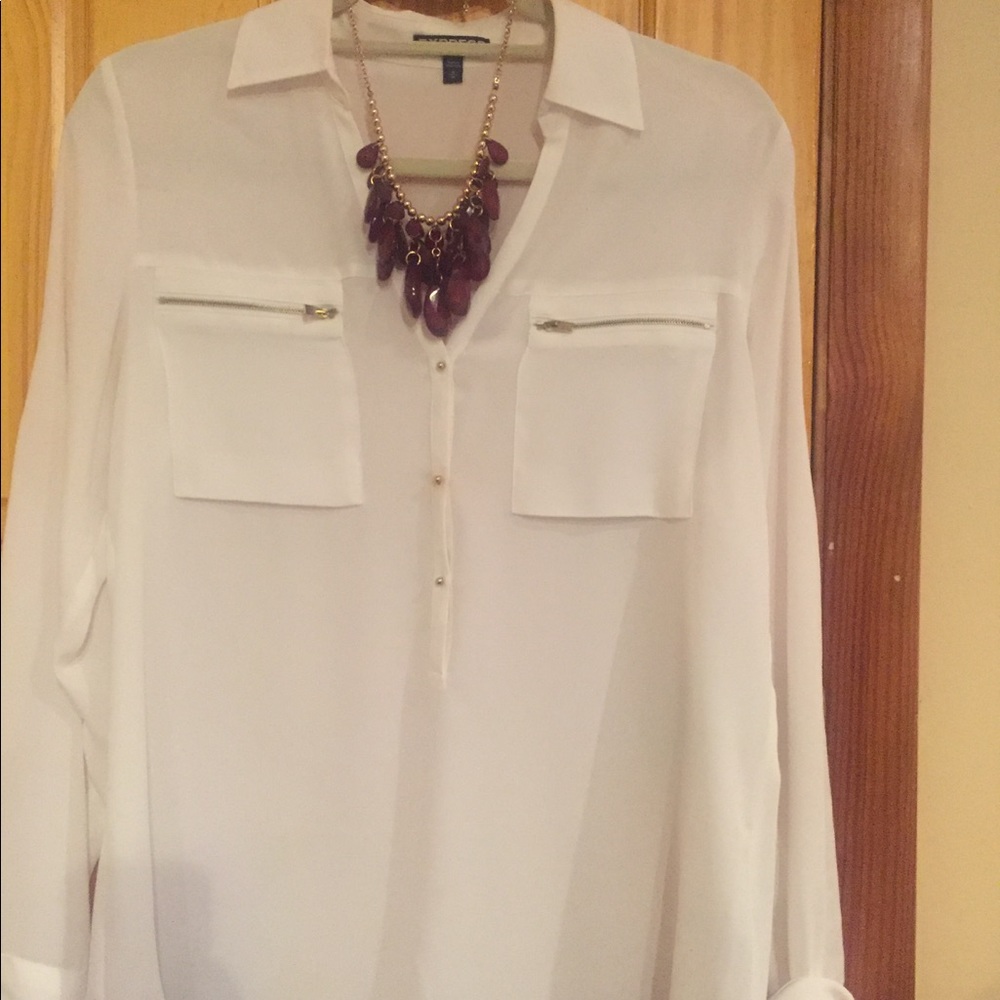 Sheer blouse