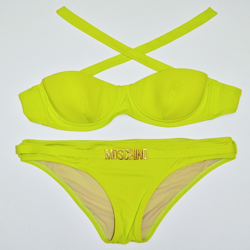 Moschino Logo-Chain Bikini