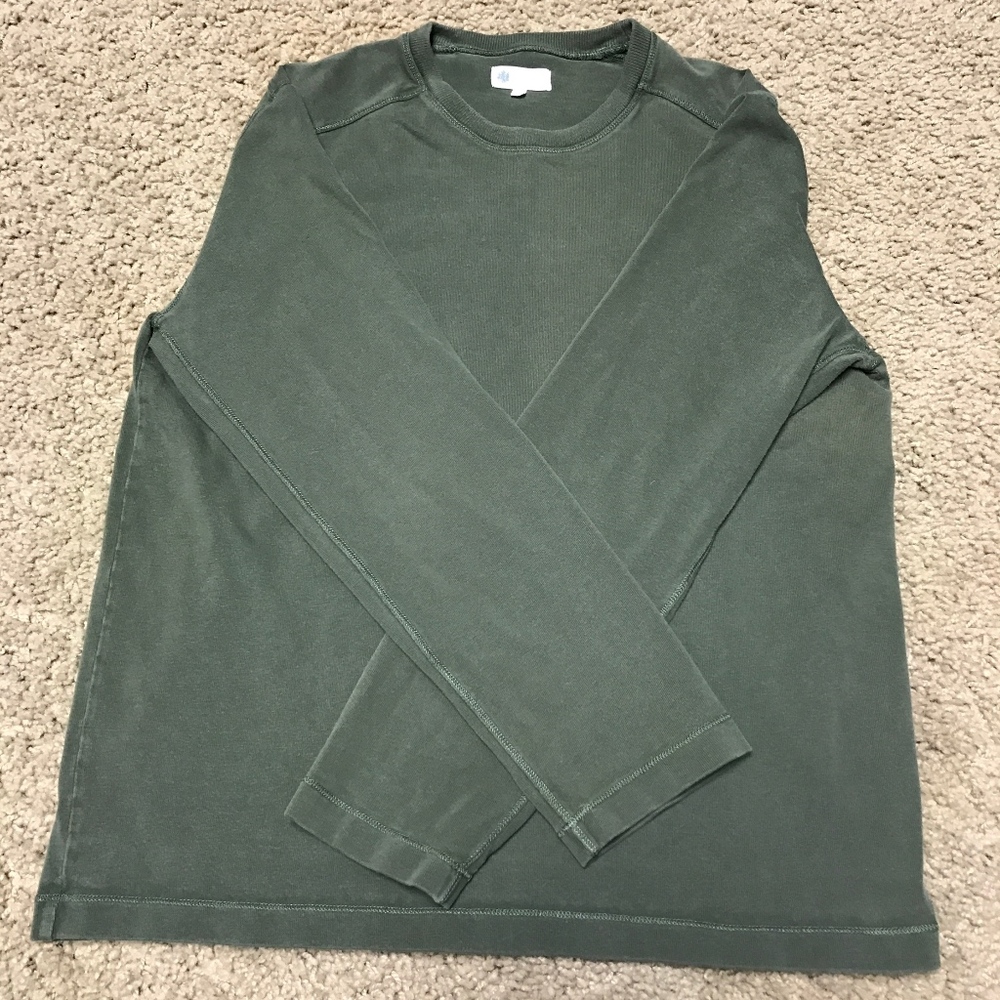 J. Crew Long Sleeve Shirt Green Medium!