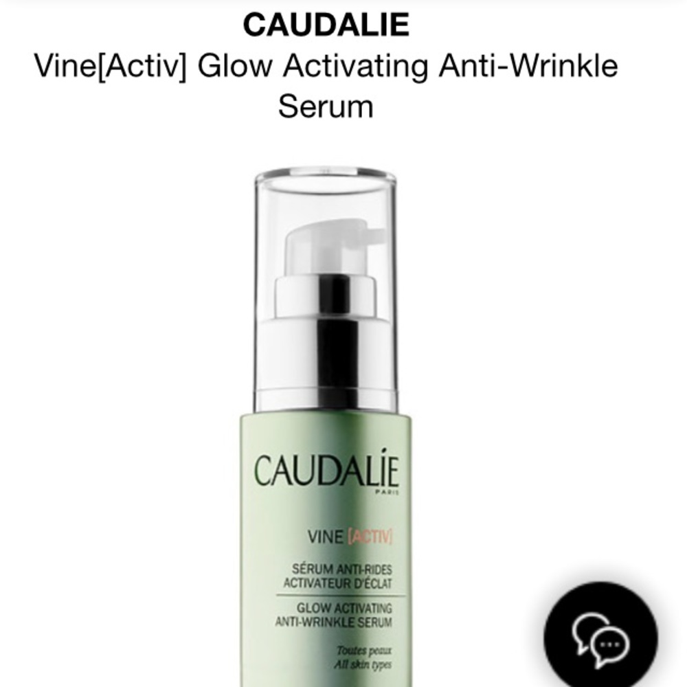Caudalie vine[activ] glow anti-wrinkles serum
