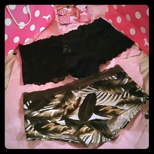 2 Pair BNWT Victoria's Secret Pink Boyshort