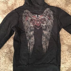 Sinful "Nikki" zip up hoodie