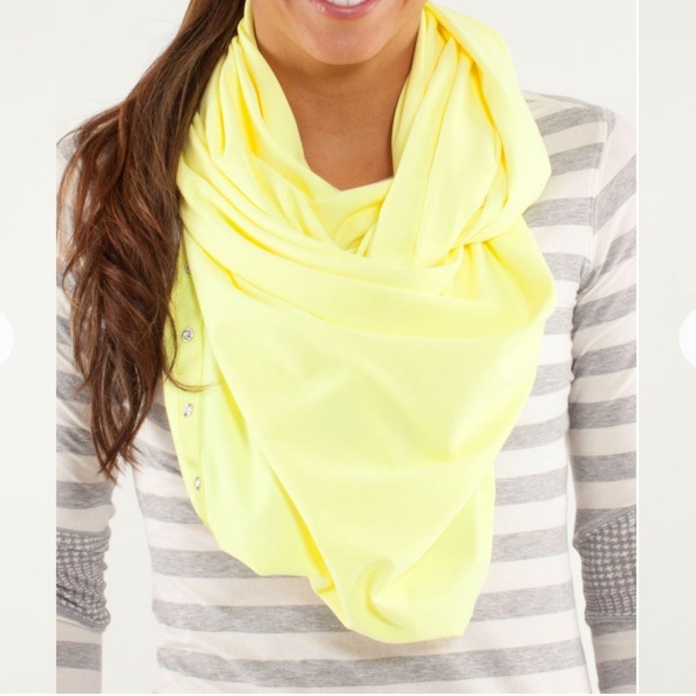 🍋 Lululemon Vinyasa Clarity Yellow Luon Light