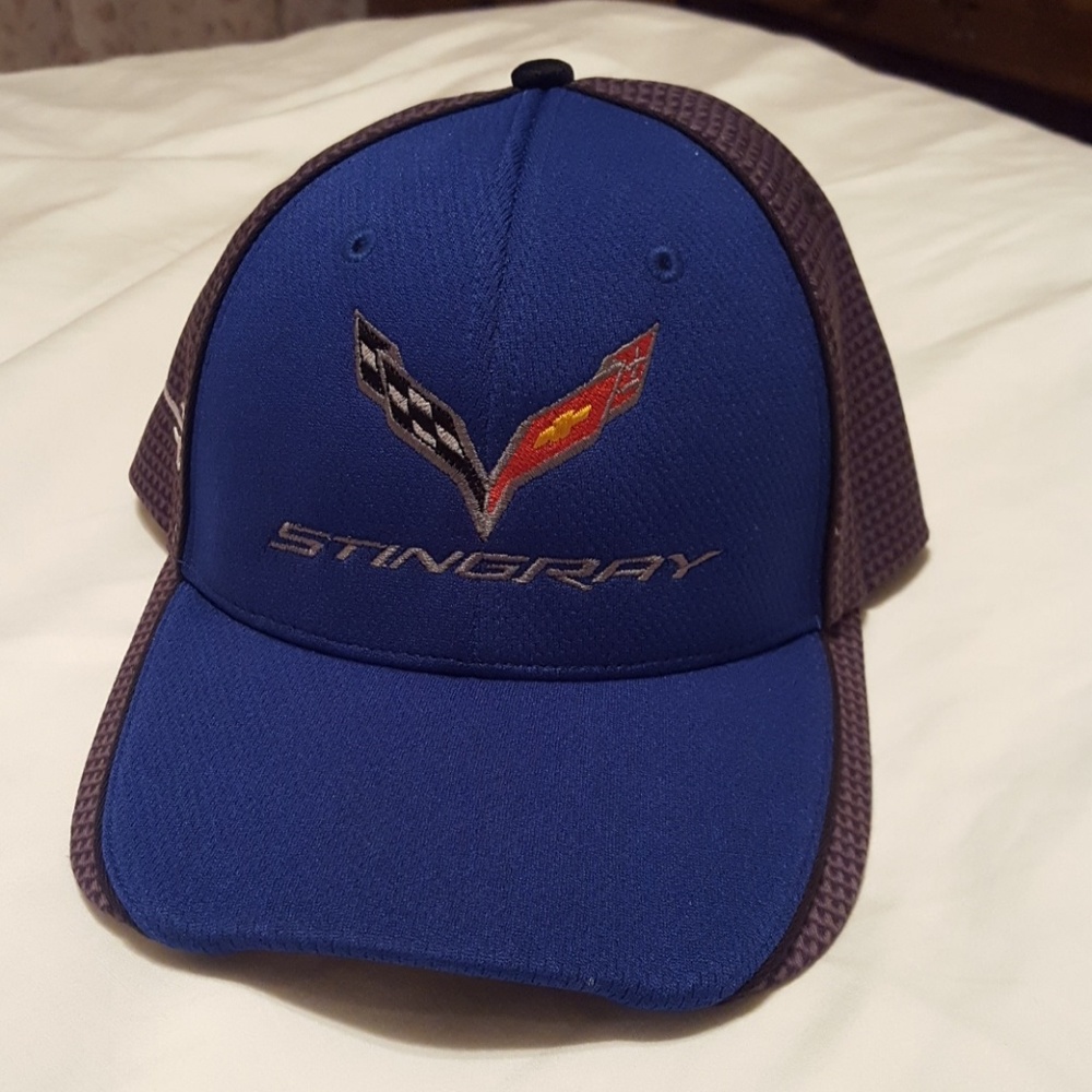 Blue Corvette C7 Stingray hat