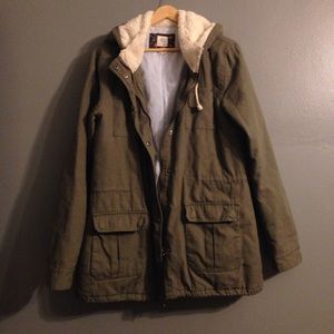 Olive green Pacsun jacket Olive green Pacsun jacket