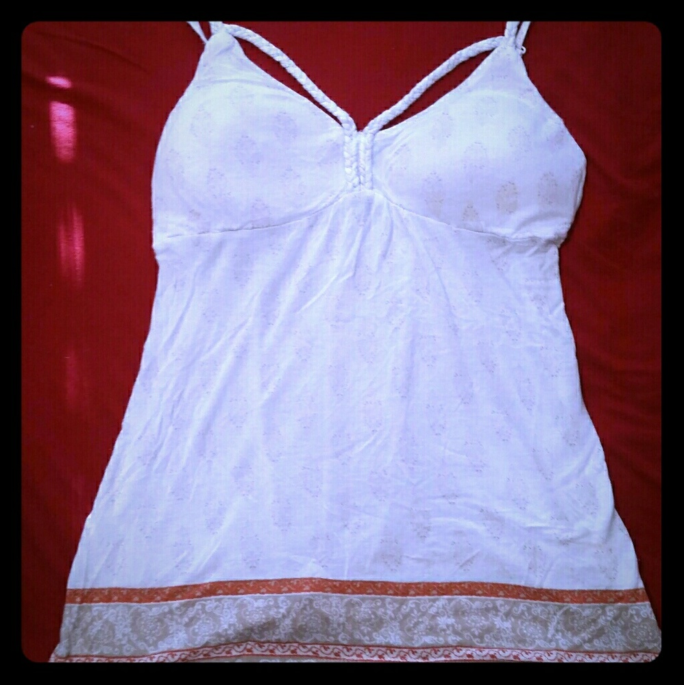 Braided strap blouse