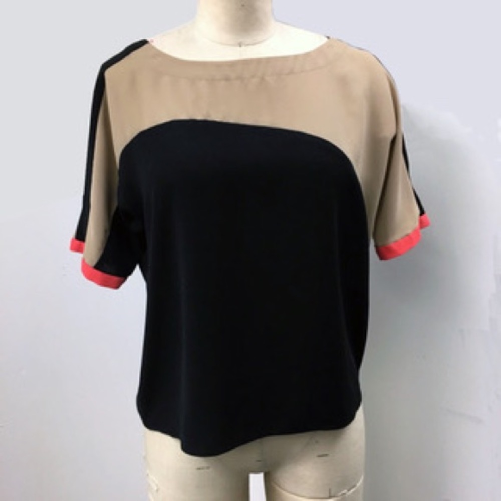 RACHEL by Rachel Roy color block top