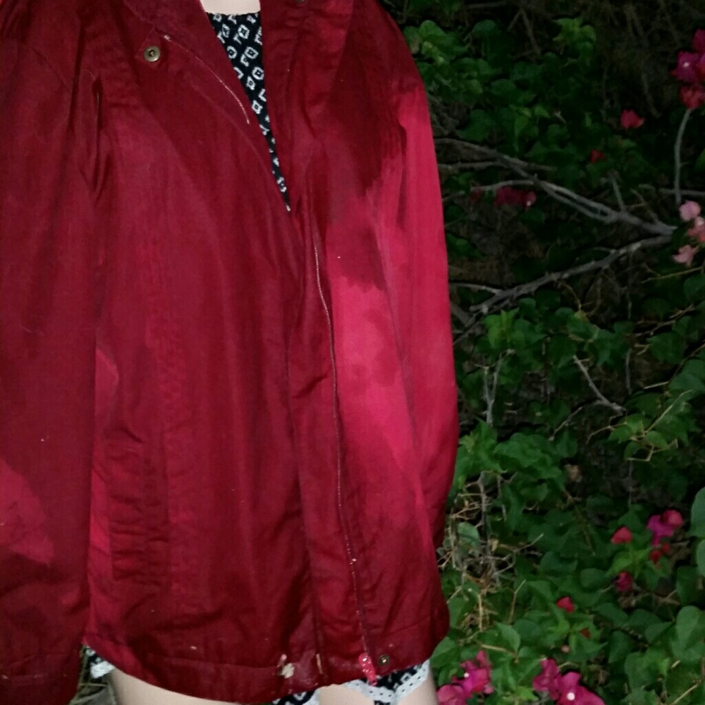 Red Rain Jacket - image 4