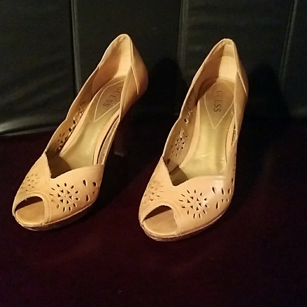 Guess Peep Toe Heel