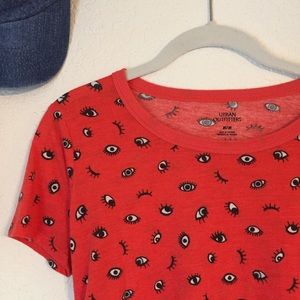Rare eyeball print urban outfitters tshirt!