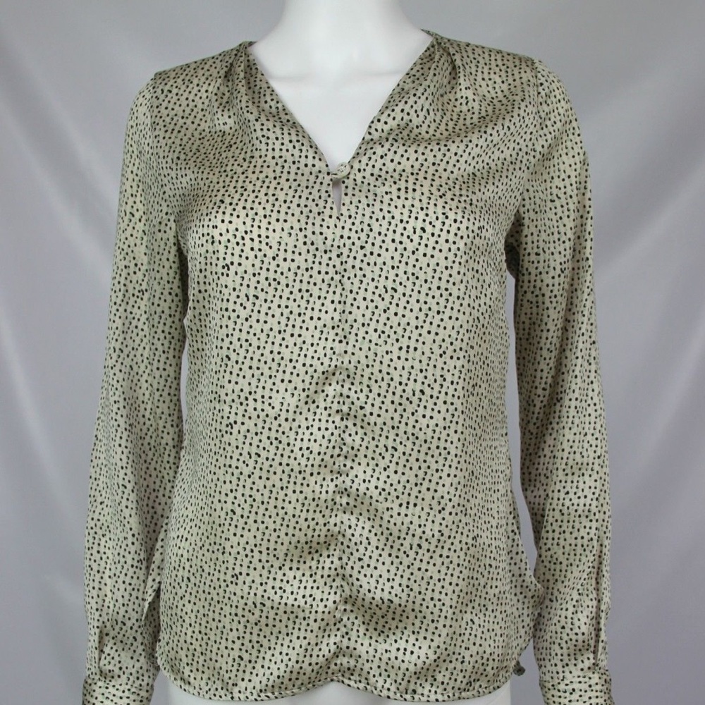 The Limited Scandal Collection Dot Blouse
