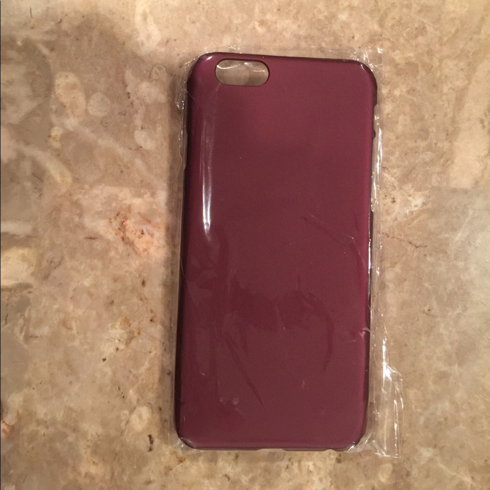 Wine red iPhone 6/6s/6+ case