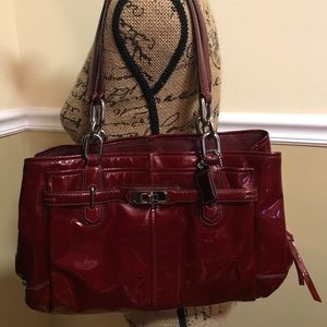Authentic Coach Chelsey Jayden East West Satchel