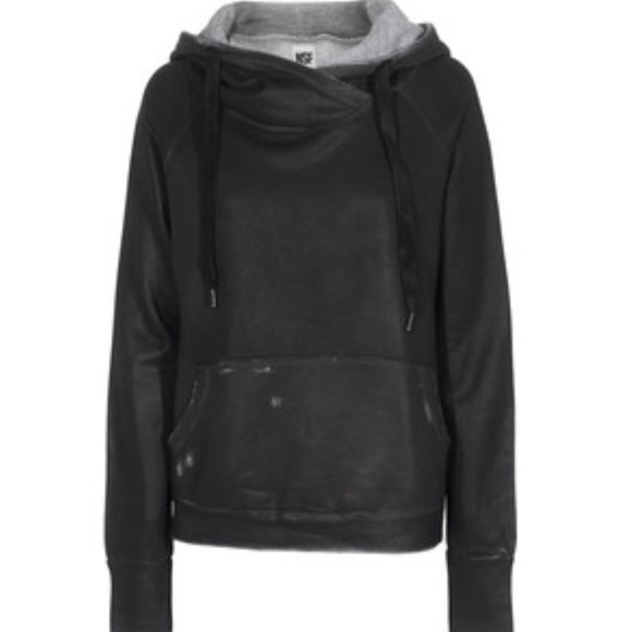 nsf distressed hoodie