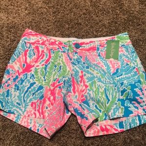 NWT Lilly Pulitzer let's cha cha Callahan shorts