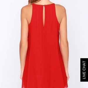 Red Dress from Lulu's