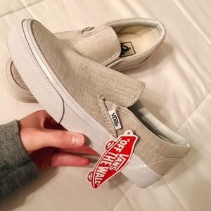 Vans Classic Slip-On Gray/True White