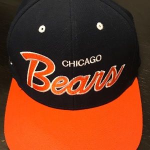 Script Snapback Chicago Bears