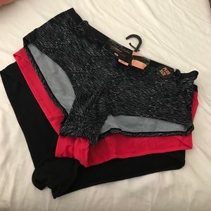 3 pack boy shorts underwear