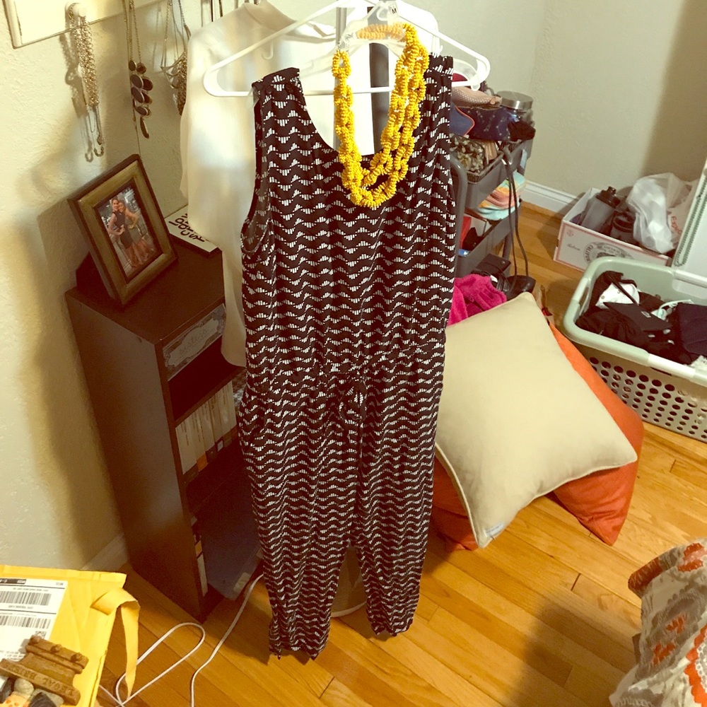 Patterned jumpsuit!