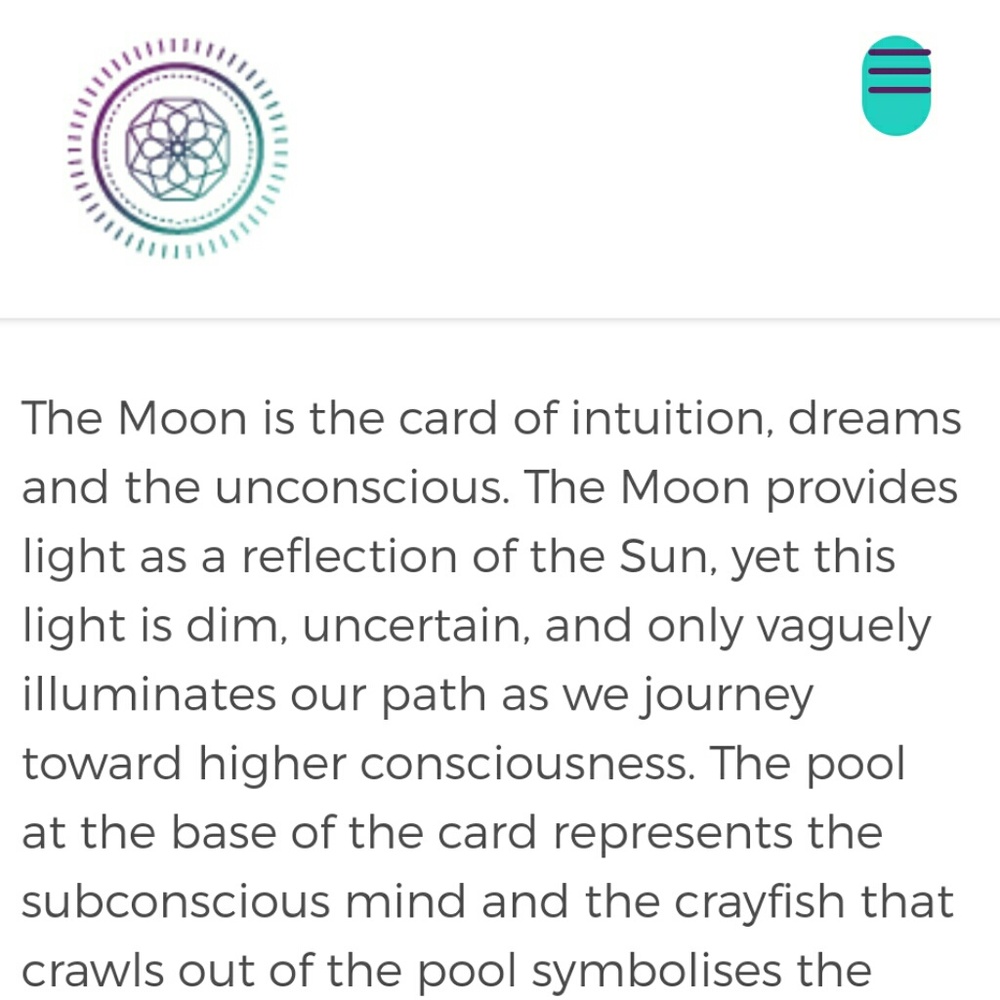 SALE! Moon Tarot Tapestry - Picture 4 of 8