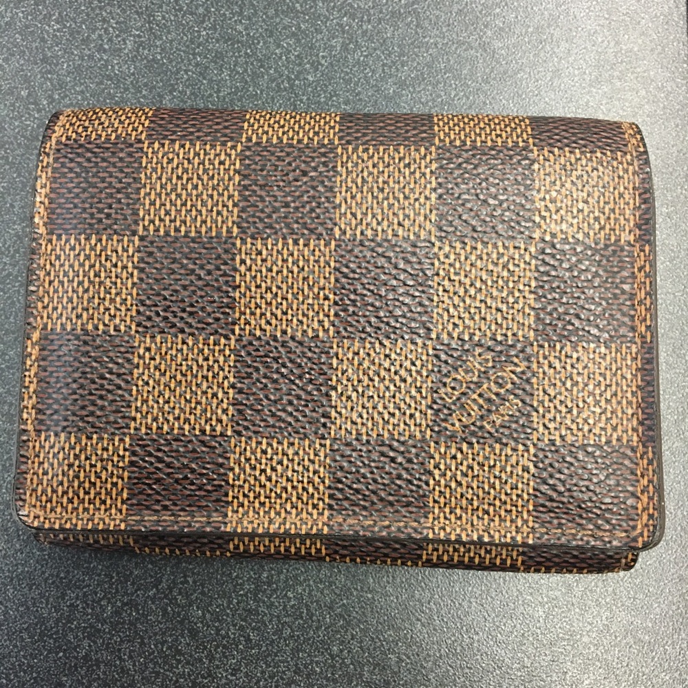 Louis Vuitton Damien Ebene Card Holder - Picture 1 of 7