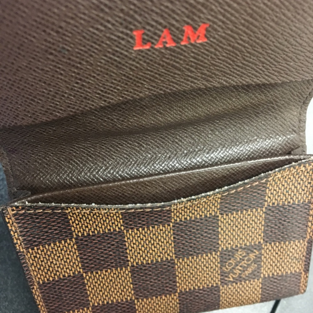 Louis Vuitton Damien Ebene Card Holder - Picture 5 of 7