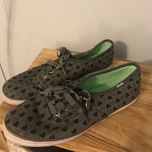 Black and Gray Keds