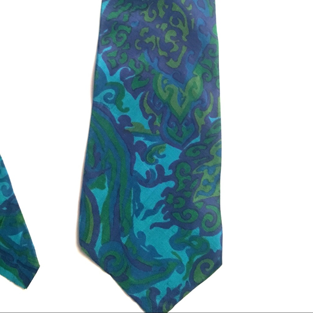 Vintage 100% Thai Silk Men's Tie, Mint Condition
