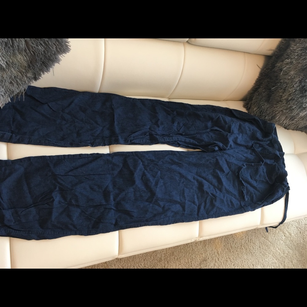 Blue pants