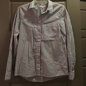 Madewell striped button down