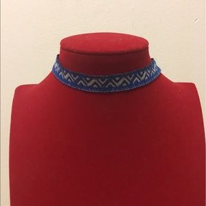 Blue Choker