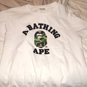 Bape T shirt Size L