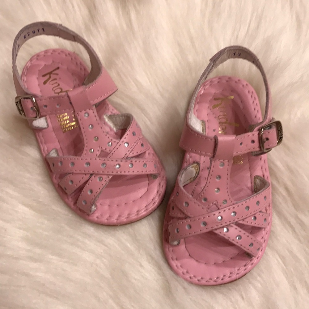 Kinder shoes pink sandals size 5
