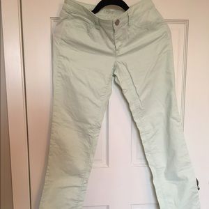 Ann Taylor LOFT Mint Green Jeans