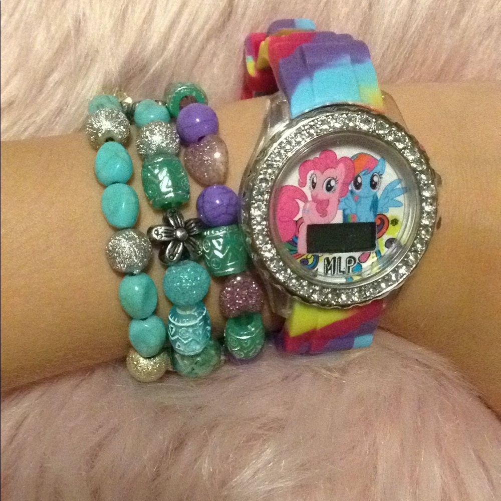 MLP watch and fashion bracelets