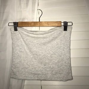 light gray jenny brandy melville tube top