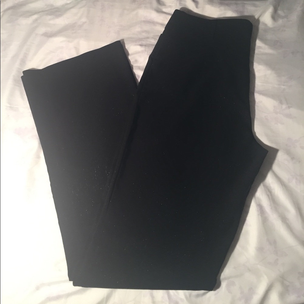 Fashion Bug black pants with silver shimmer