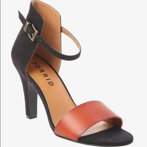 New Torrid Ankle Strap Sandals WIDE WIDTH