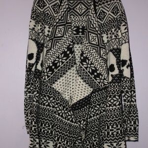 Goth Skull Cardigan