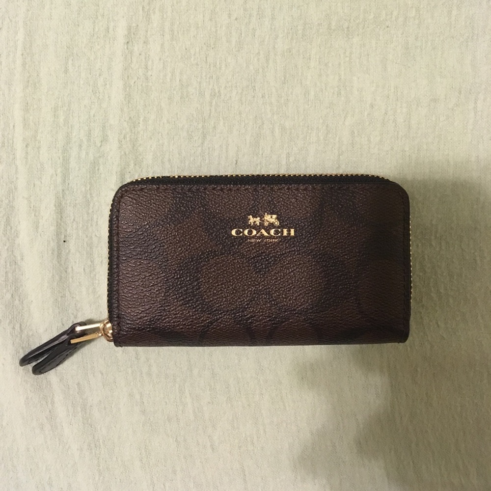 Coach card/ coin holder