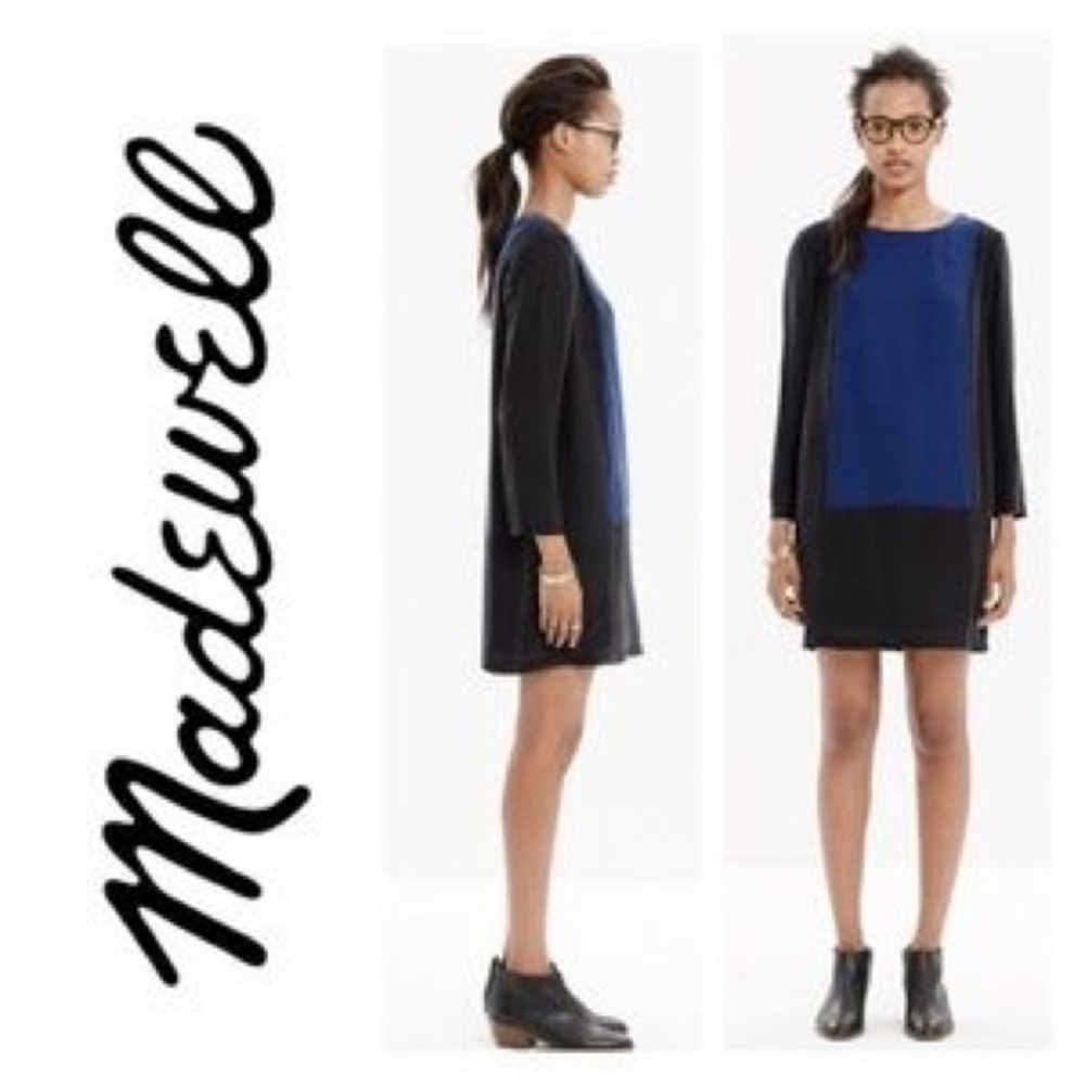 Madewell Color Block Dress
