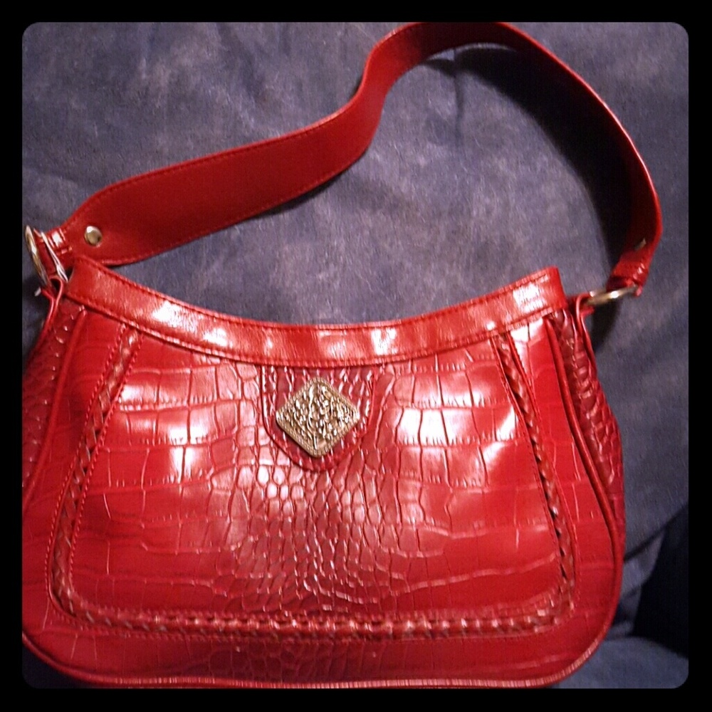 Red Coldwater Creek bag.  NWOT