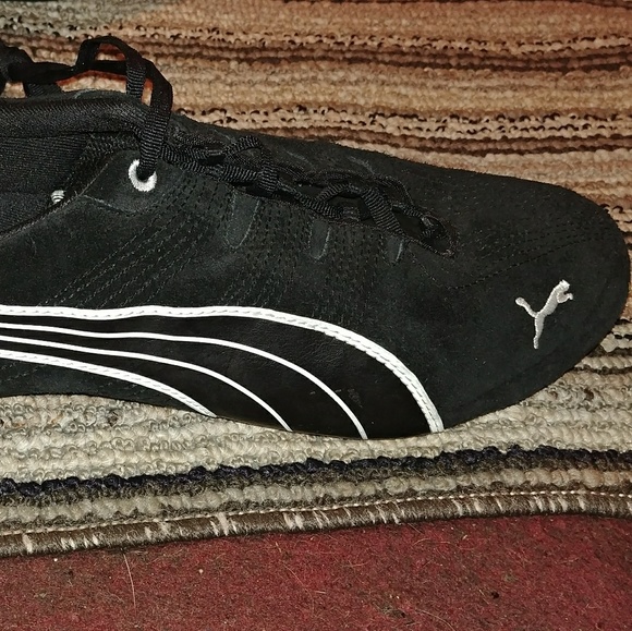 puma soleil v2 black suede