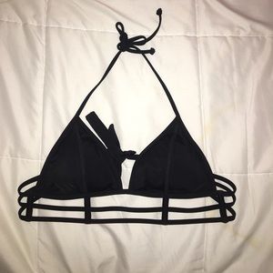 VS PINK BLACK BIKINI TOP