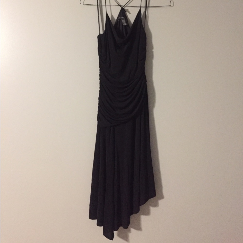 Laundry by Shelli Segal Black Jersey Dress